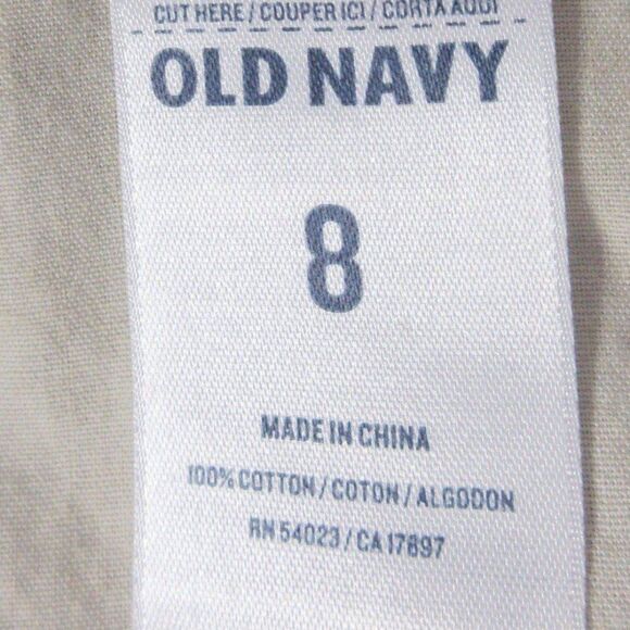 OLD NAVY The Diva Cut Off Denim Shorts Womens Size 8 Palm Trees Tropical Jeans - Picture 8 of 12